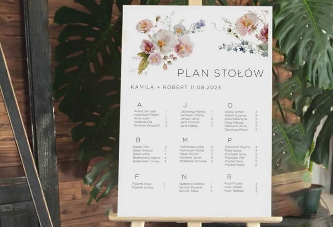 Jak usadzić gości na weselu? Plan idealny dla każdego!